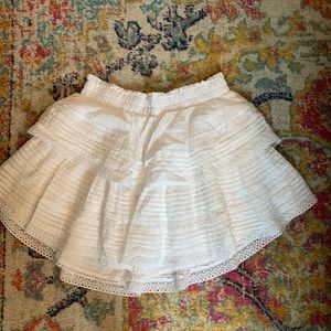 white aerie skirt